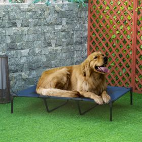 36" x 30" Elevated Cooling Summer Dog Cot Pet Bed With Ventilation