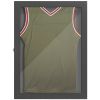 HOMCOM 23.5" x 31.5" UV-Resistant Sports Jersey Frame Display Case, Black