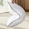 2 pieces Bed Pillows Grey-QUEEN