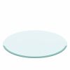 36" Inch Round Tempered Glass Table Top Clear Glass 2/5" Inch Thick Beveled Polished Edge (Old Sku:W126560361)