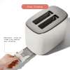 2 Slice Toaster with Touch-Activated Display, White Icing by Drew Barrymore
