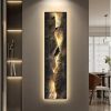 Modern Abstract LED Wall Art with Backlit Light Home Decor - USB Powered