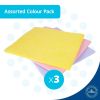 Mr Cleanie All-Purpose Absorbent Household Cleaning Cloth Washing Up Dusting 3-Pack