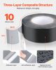 Deck Joist Tape, 2 inch x 50 ft, 10 Pack, Weather-Resistant Waterproof Flashing Butyl Joist Tape for Decking, Self-Adhesive, for Wood Decks