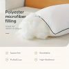 2 pieces Bed Pillows Grey-QUEEN