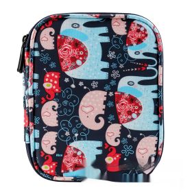 Green Lily Short Bearded Woven Tool Storage Bag Manufacturer (Option: Blue Elephant)