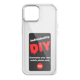 E-ink Screen Phone Case Unlimited Screen Projection Personalized Phone Cover Battery Free New Designer Luxury Phone Case (Option: White-Apple 15pro)