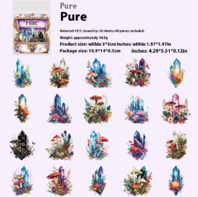 Mystery Crystal Series - With Adhesive Backing-Only Self Pickup (Option: Prophecy-40packs)