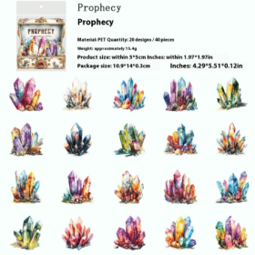 Mystery Crystal Series - With Adhesive Backing-Only Self Pickup (Option: Purity-40packs)