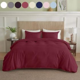 Serta Simply Clean Solid Duvet Cover (Option: W13717997)