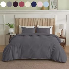Serta Simply Clean Solid Duvet Cover (Option: W13717992)
