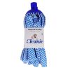 Mr Cleanie Chequered Strip Mop Replacement Head for Household Cleaning Kitchen Bathroom