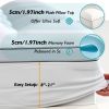 The memory foam mattress is meticulously crafted from high-quality polyester fabric. The top of our mattress wraps around you as soft as a cloud