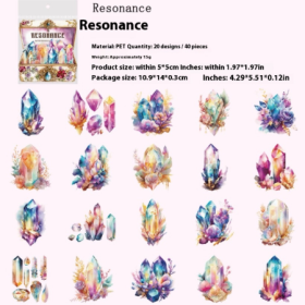 Mystery Crystal Series - With Adhesive Backing-Only Self Pickup (Option: Resonance-40packs)